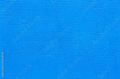 Simplistic blue painted wall texture