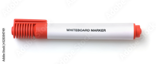 Whiteboard red marker pen