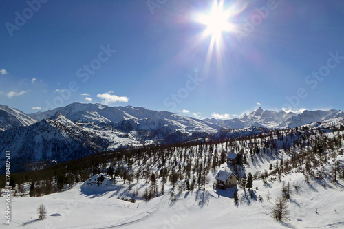 Claviere Milky Way Ski Area Hautes-Alpes Italian Alps Italy