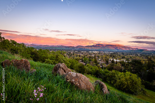 Dinosaur Hill Park at Sunset