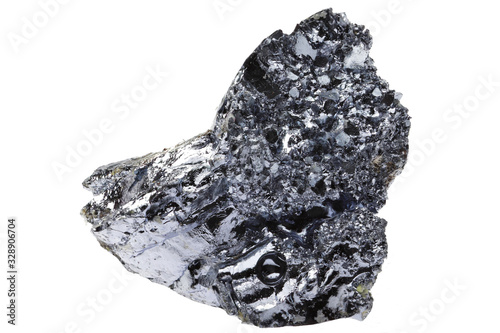 99.99% fine osmium isolated on white background