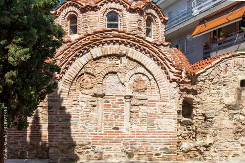 Ancient Byzantine Baths in Thessaloniki, Greece