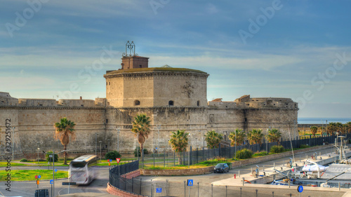 Fort de Michelangelo à Civitavecchia, Italie