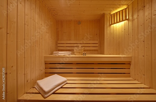 Sauna - wnętrze