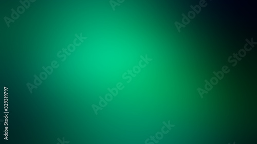 Abstract Green Blurred Background with Dark Edges.