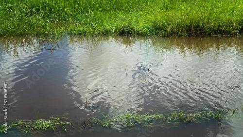 Heavy Tropical Rainfall Causes Flooding