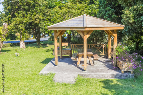 kiosque de Bois-Blanc, île de la Réunion 