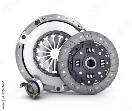 Disc and cover clutch car