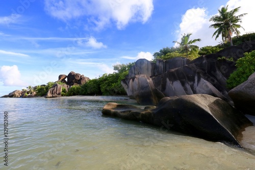 Les rochers de l'Anse Source d'Argent, La Digue, Seychelles