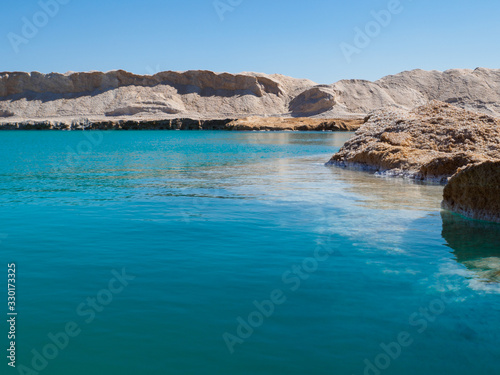 salt lake at siwa oasis