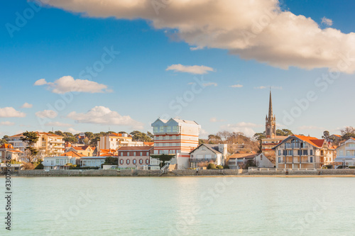 The seaside town of Arcachon, Gironde, France