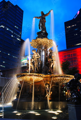 Tyler Davidson Fountain (built 1871), Cincinnati