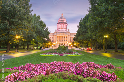 Kentucky State Capitol at Dusk