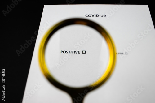 Pozytywny, negatywny winik badań na Coronavirus, COVID-19