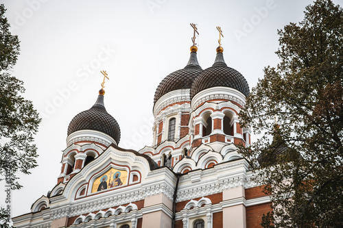 Russian Orthodox Church: Alexander Nevsky Cathedral (Aleksander Nevski Katedraal) in Estonia, Tallinn