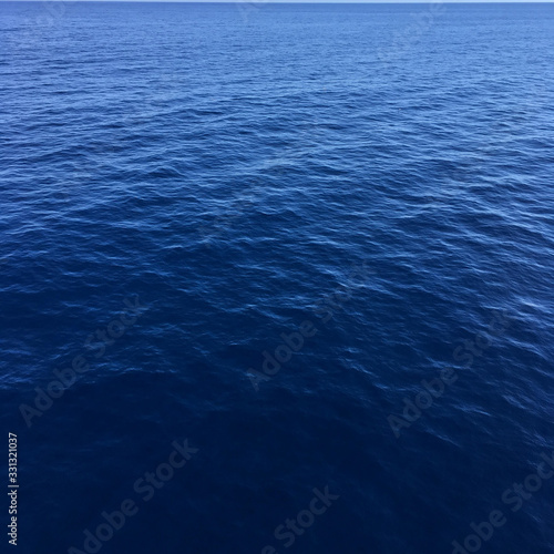 Blue ocean surface