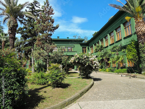 Stalin's dacha in the sanatorium Green Grove.