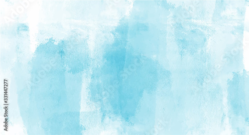 Vintage Blue watercolor background for your design, watercolor background concept, vector.