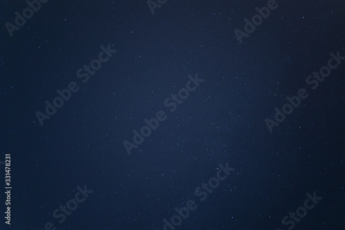 Sky of stars at night