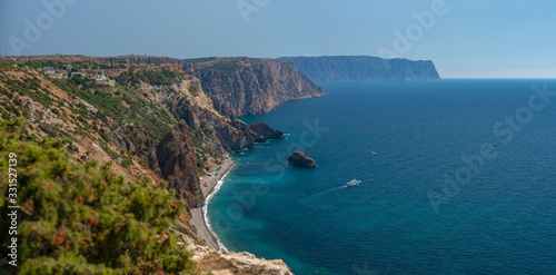 Beauty nature sea landscape Crimea