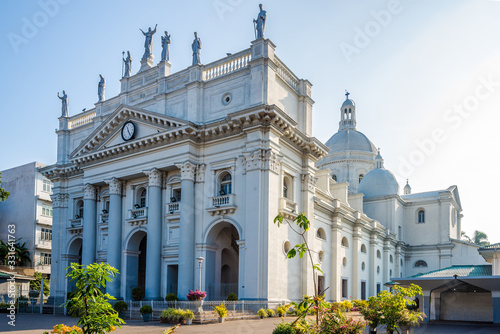 View at the Cathedrak of St.Lucia in Colombo - Sri Lanka