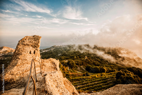 Epomeo mountain, ischia island