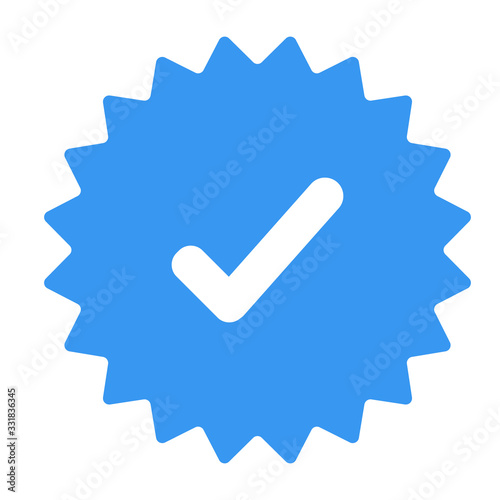 Guaranteed stamp or verified badge. Verified icon stamp. Approved icon vector. Vector illustration