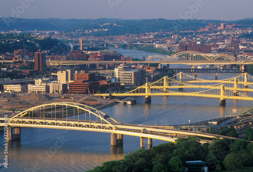 Bridges over the Allegheny River, Pittsburgh, PA