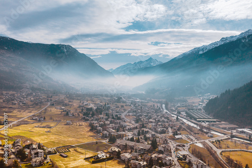 The Basin Morgex in Aosta Valley