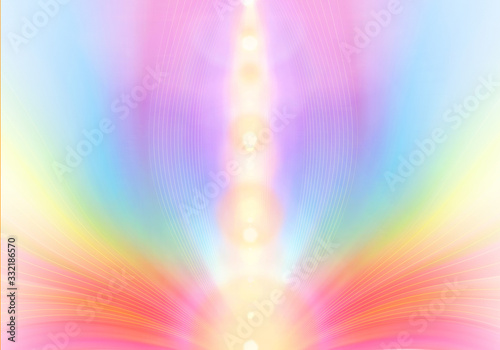 Abstract background image about the positive energy of the flower color.