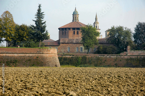 Sabbioneta, Parma. Emilia Romagna.. Città murata fondata da Vespasiano Gonzaga Colonna tra il 1554/1556 e il 1591, 