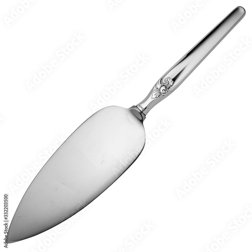 Silver pie slicer