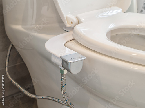 Way to save toilet tissues by using toilet bidet seat add on during covid 19 pandemic