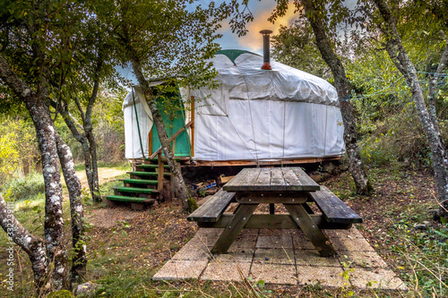 Traditional Mongolian Yurt