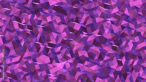 Abstract polygonal background, Medium Orchid geometric vector