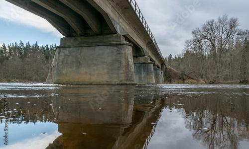 Concrete bridge, built in 1909