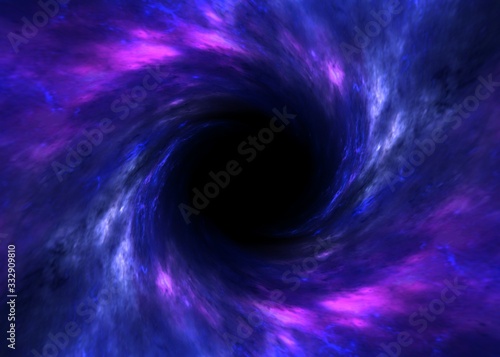 Beautiful color graphics Build from a program. They look like galaxy and the universe. blackhole . 