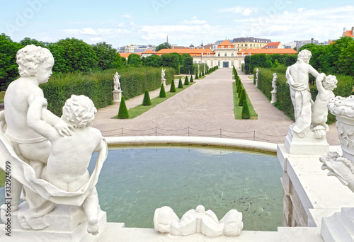 Lower Belvedere Palace and gardens, Vienna