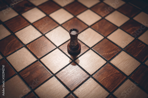 Single Rook on Chess Board