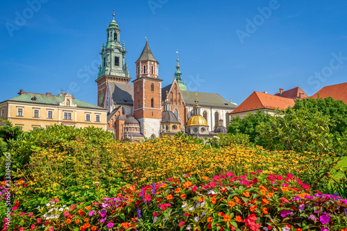 Historic city of Krakow, Wawel Castle, Poland, Europe