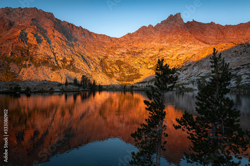 Sunset in Sierra Mountains - Inyo 1