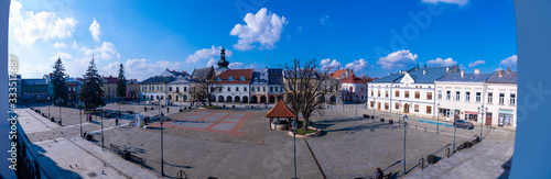 panorama rynku w Krośnie
