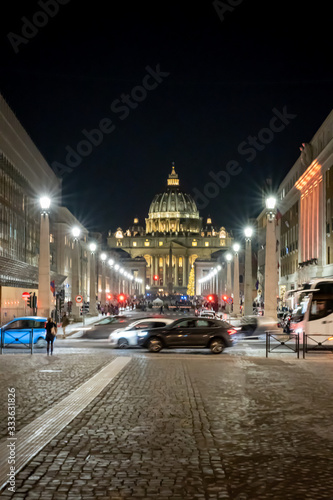 St. Peter's Basilica in Vatican City, Italy