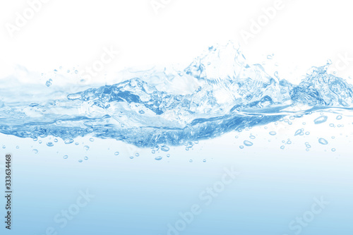 Water ,water splash isolated on white background,water splash