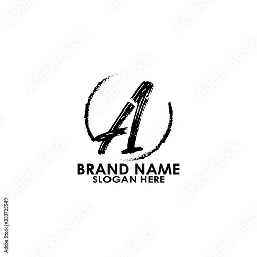 logo letter a1 vector design 