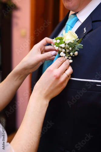  Wedding preparations for the bride and groom