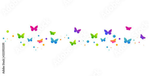 farfalle, volare, primavera