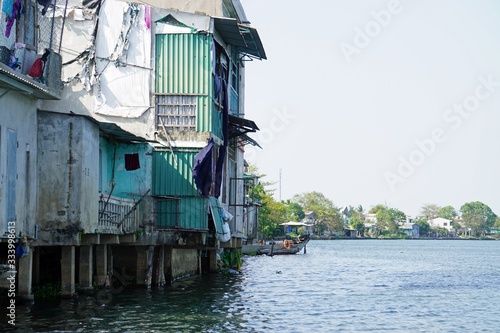 residential area at perfume river