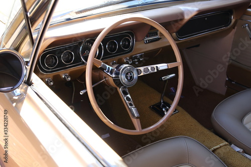 A car prepared for the wedding