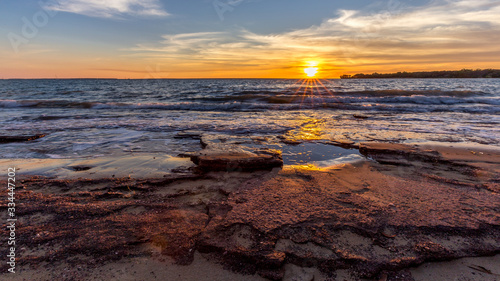 sunset at Fannie Bay, Darwin, Australia